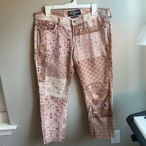 Lucky Brand Patchwork Jeans